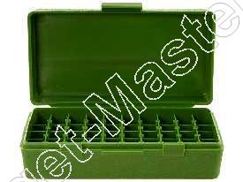 MTM Case-Gard  -  Munitie Bewaar Doos  -  type P50-32  -  inhoud 50  -  kleur Groen